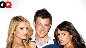 glee gone wild|Inside GQ's 'Glee' Gone Wild Photoshoot .